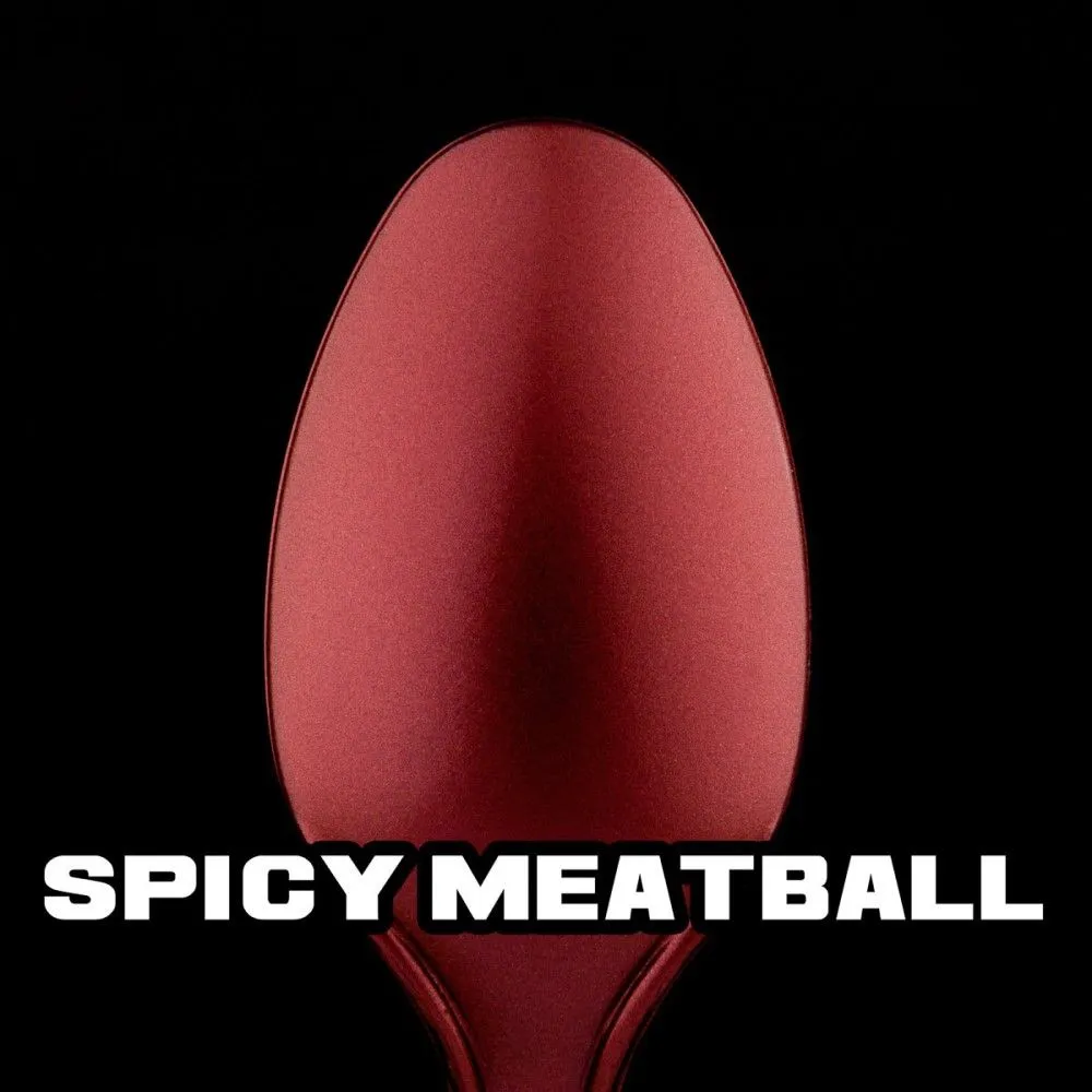 Turbo Dork: Spicy Meatball Metallic Acrylic Paint - 20ml Bottle