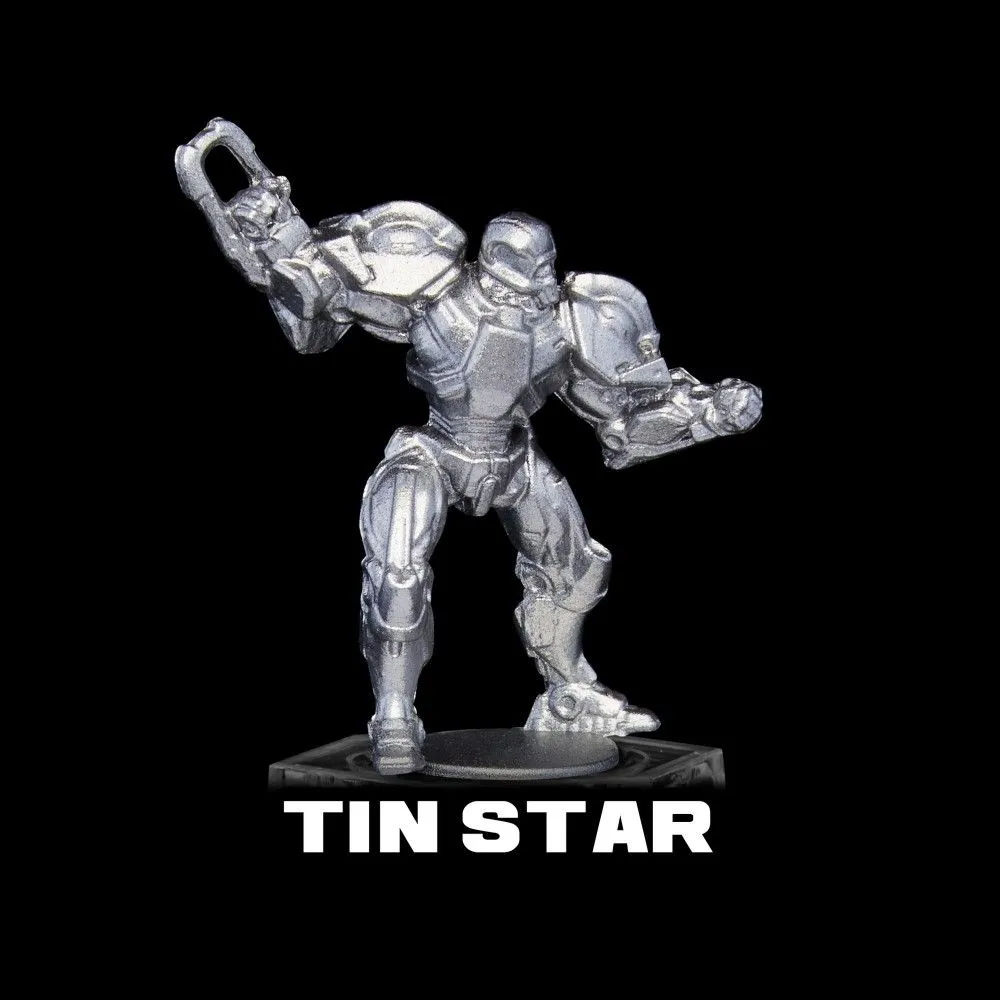 Turbo Dork: Tin Star Metallic Acrylic Paint - 20ml Bottle