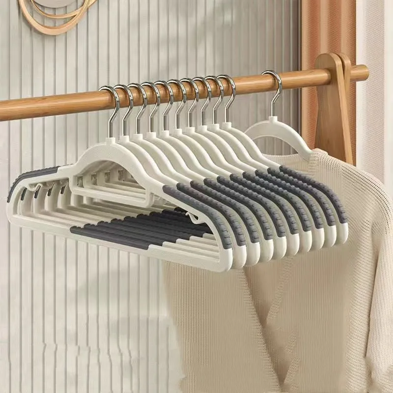 Twin-position Household Clothes Hangers That Can Be Rotated And Thickened To Reinforce