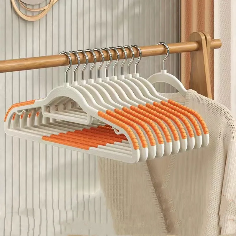 Twin-position Household Clothes Hangers That Can Be Rotated And Thickened To Reinforce