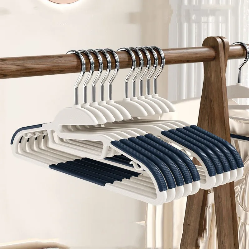 Twin-position Household Clothes Hangers That Can Be Rotated And Thickened To Reinforce