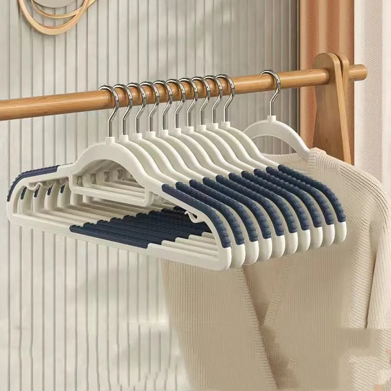 Twin-position Household Clothes Hangers That Can Be Rotated And Thickened To Reinforce