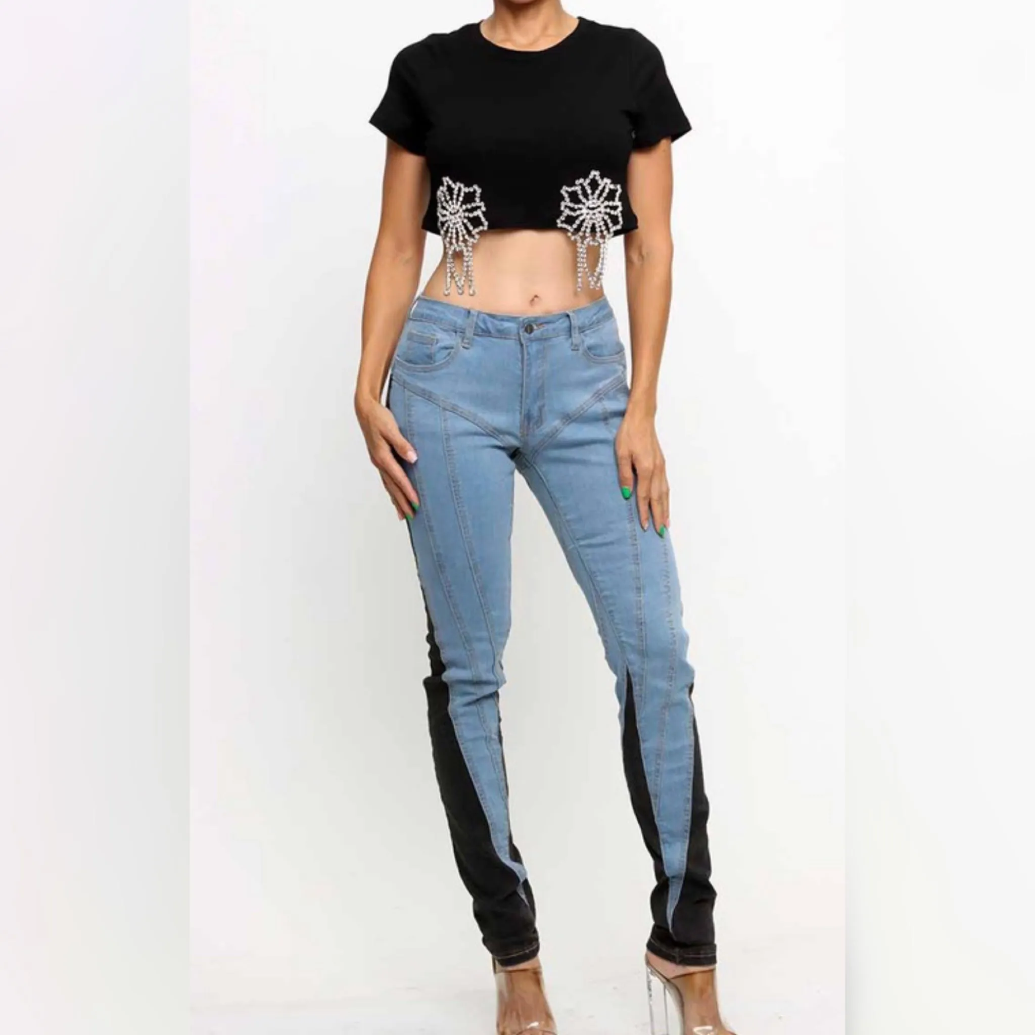 Two Side Baddie Jeans