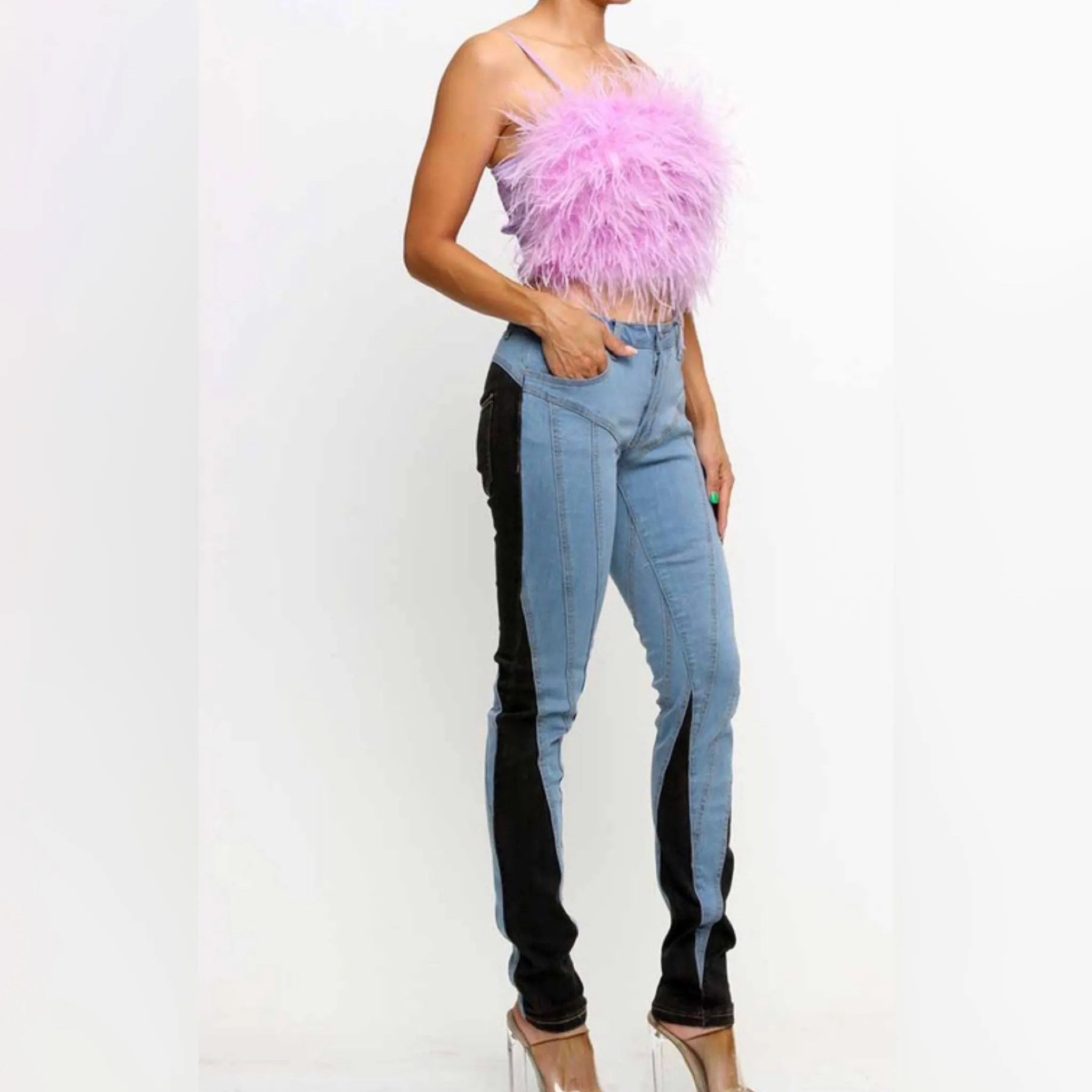 Two Side Baddie Jeans
