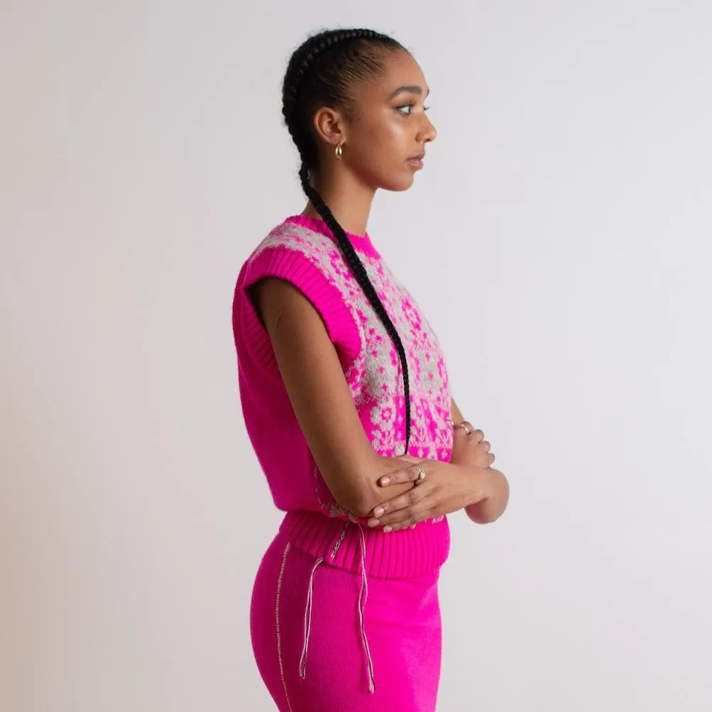 Tyrone - Neon Pink/Light Grey