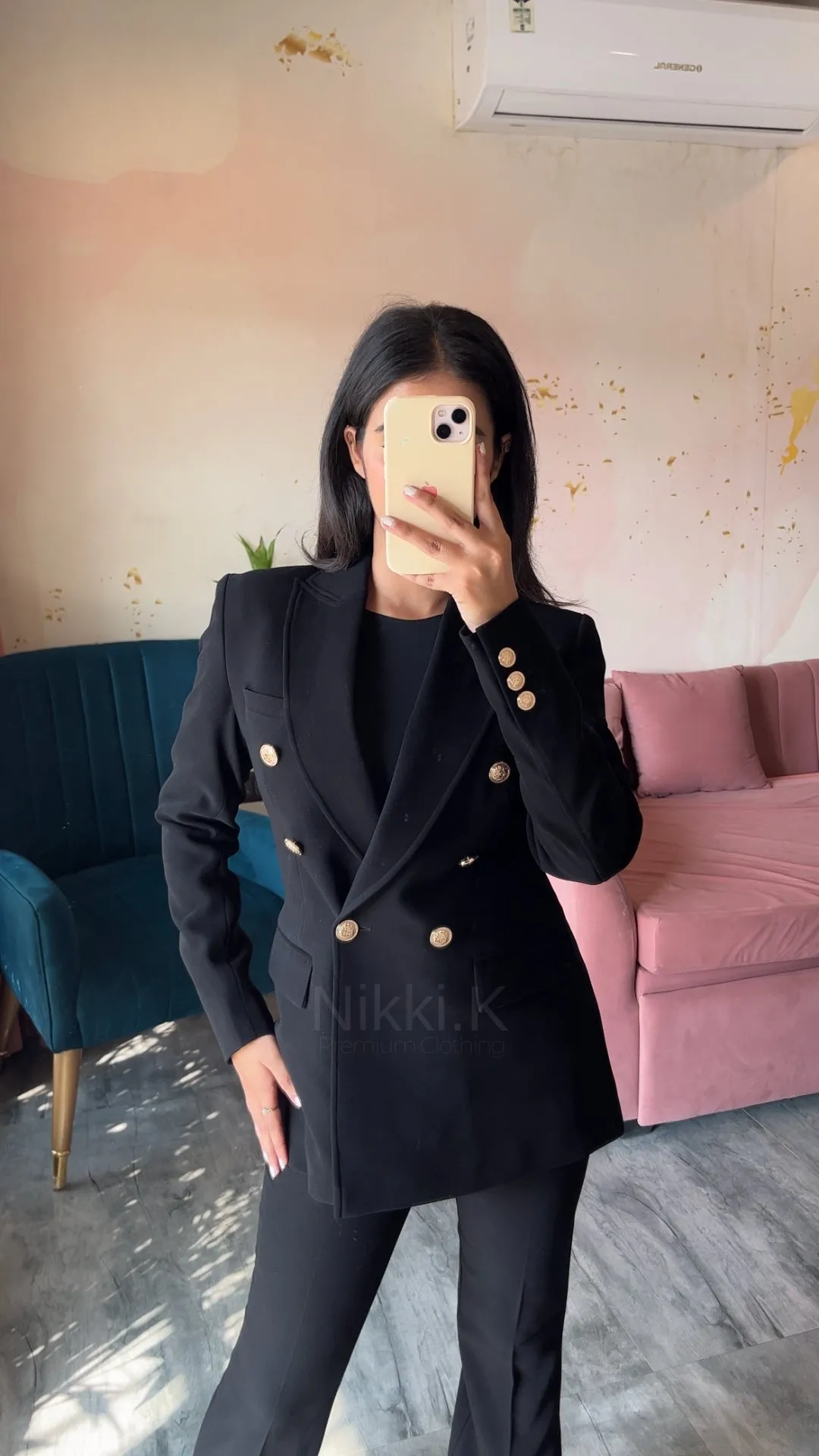 Ultimate Black Blazer   Formal Trouser set (2 Pieces)