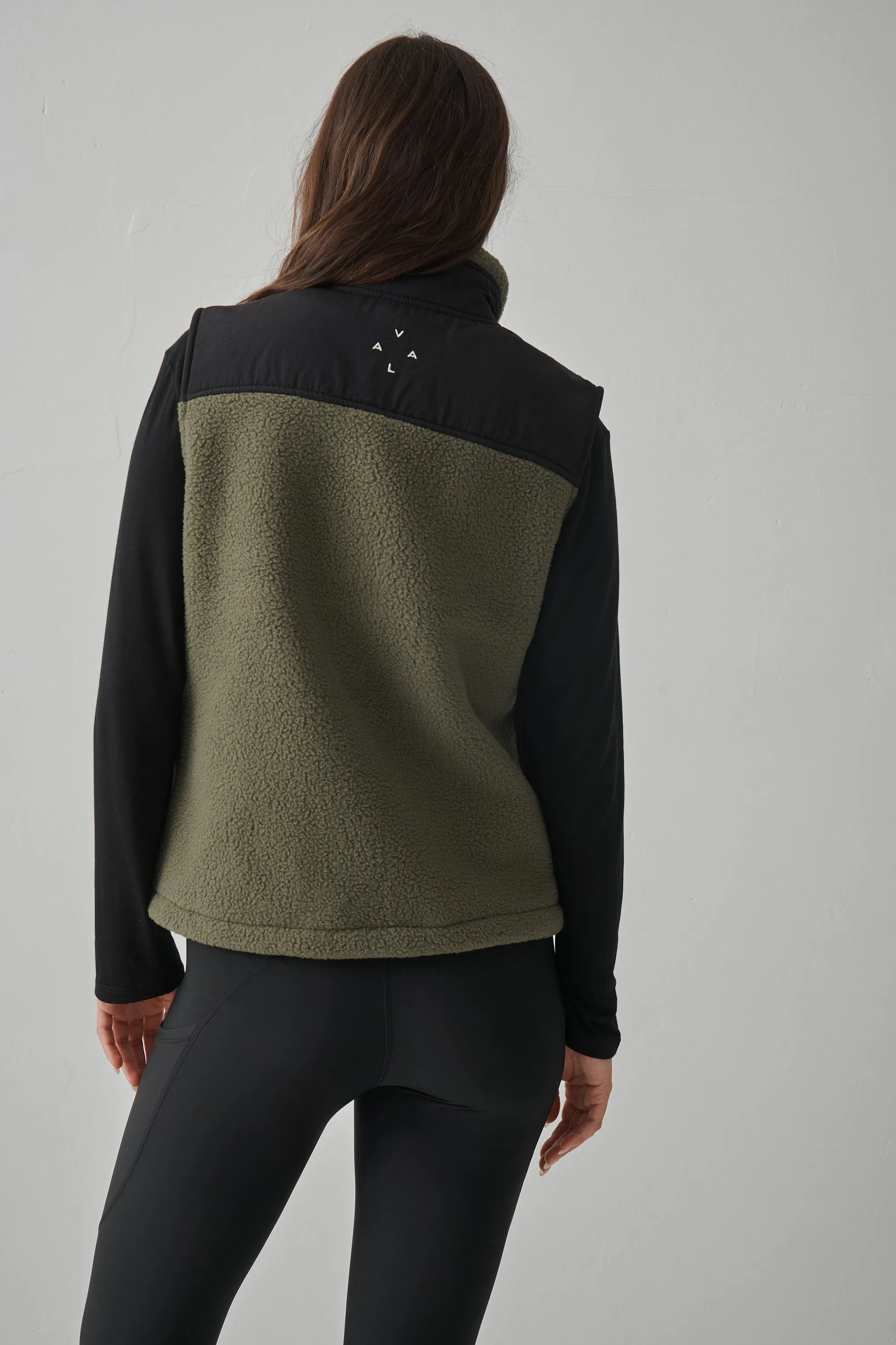 Vala Willa Recycled Fleece Teddy Vest