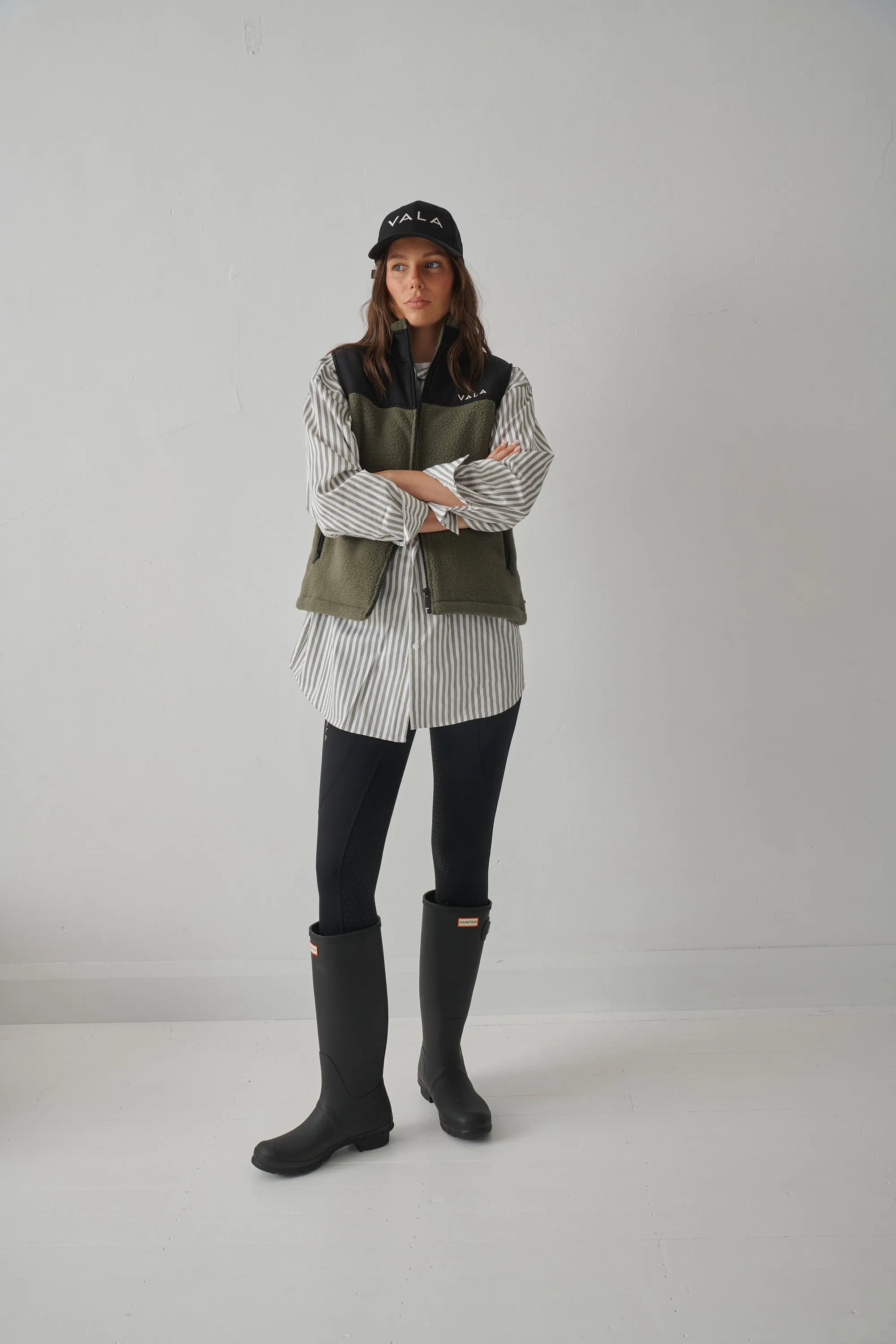 Vala Willa Recycled Fleece Teddy Vest