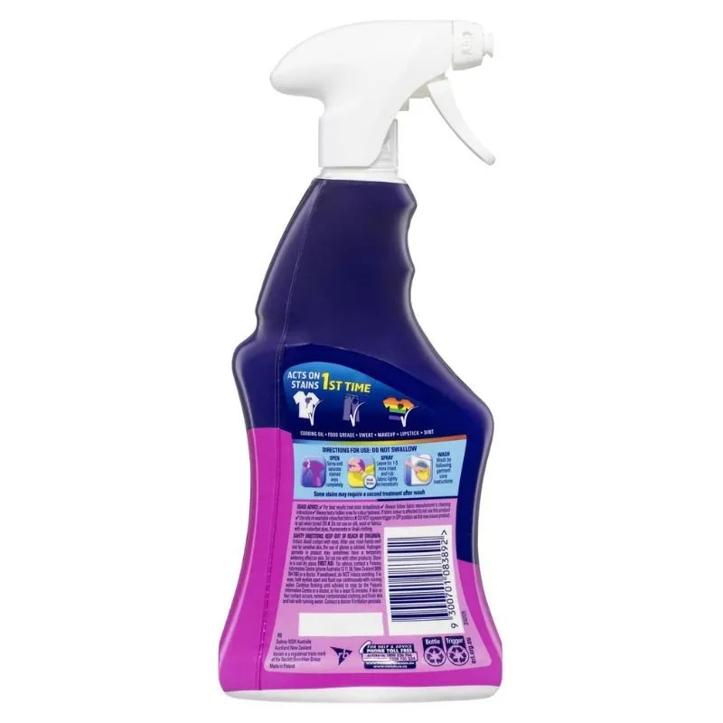 Vanish Preen Oxi Action Degreaser Fabric Stain Remover Spray 375mL August 2025