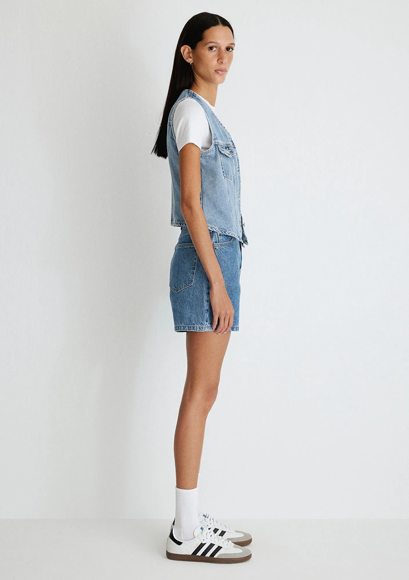 Venus Light Denim Jean Vest