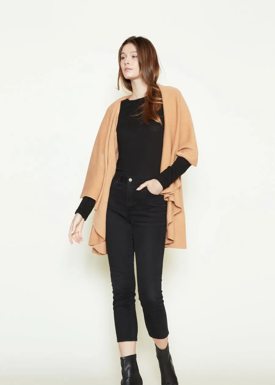 Veronica Vest in Camel