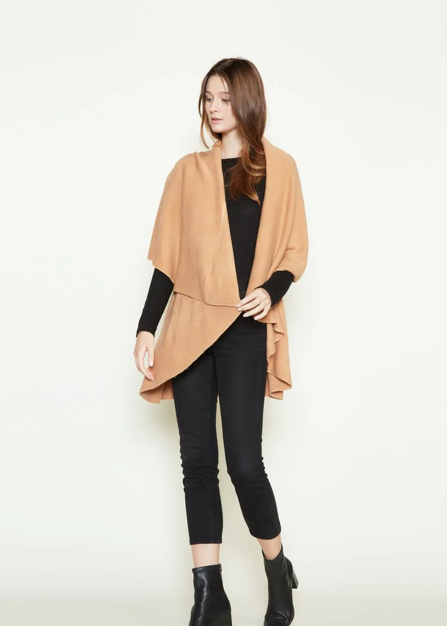 Veronica Vest in Camel