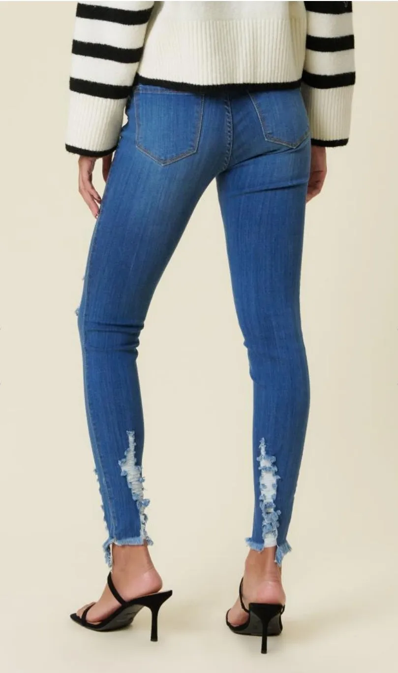 Vibrant Wild Side Skinny Jeans