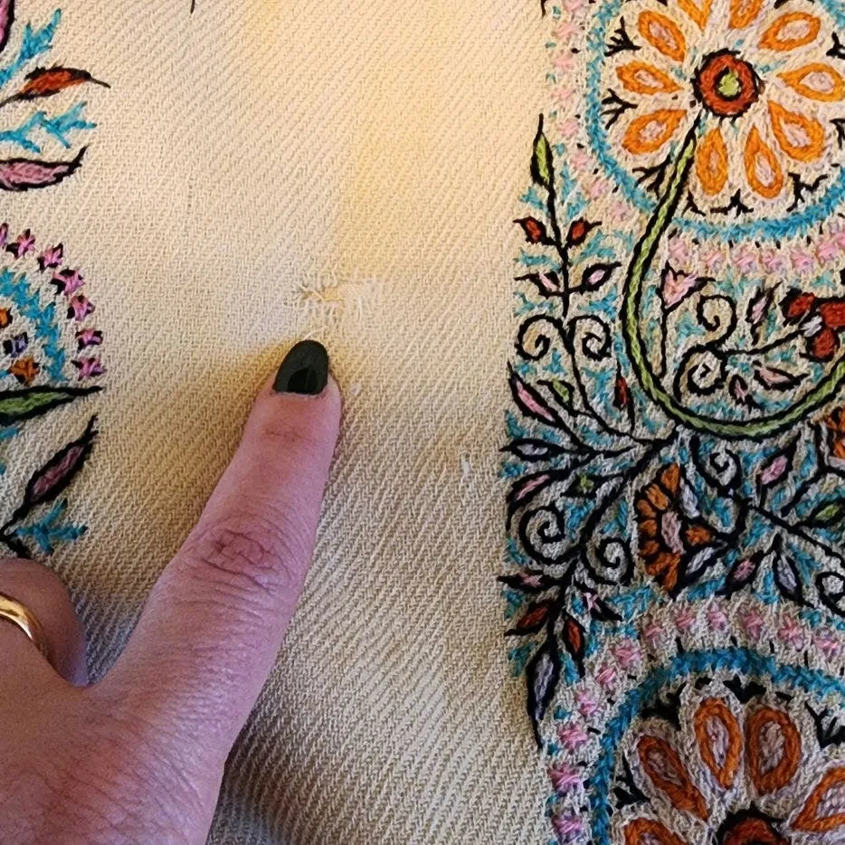Vintage 20s Embroidered Wool Jacket