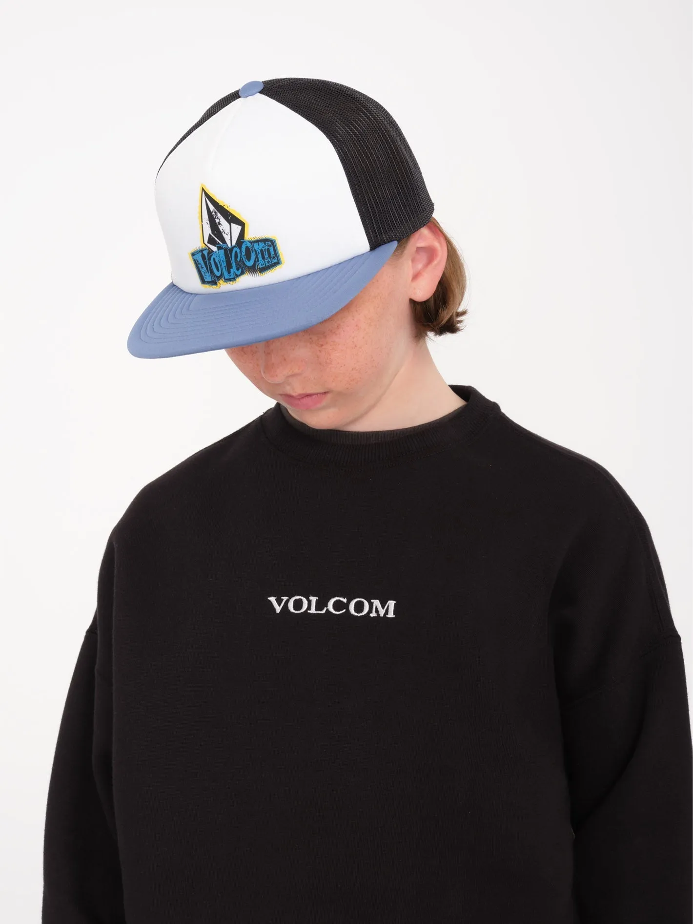 Volcom Stone Sweatshirt - BLACK - (KIDS)