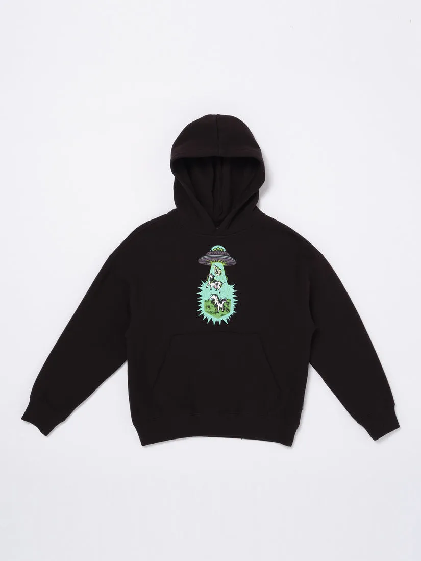 Volcom Youth Udder Space Hoodie - Black