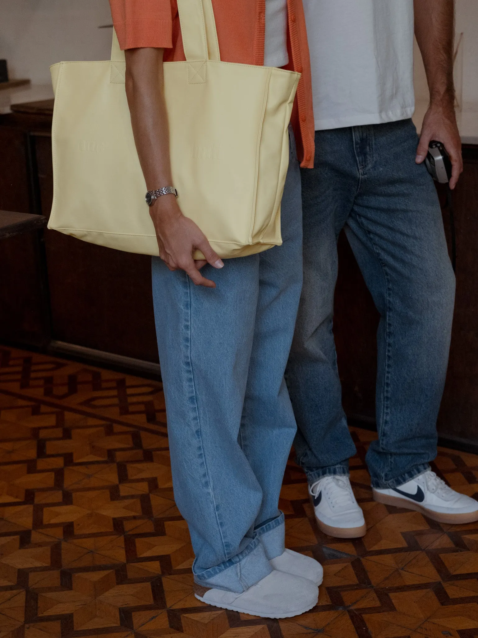 WAISTLESS  JEAN  - LIGHT BLUE