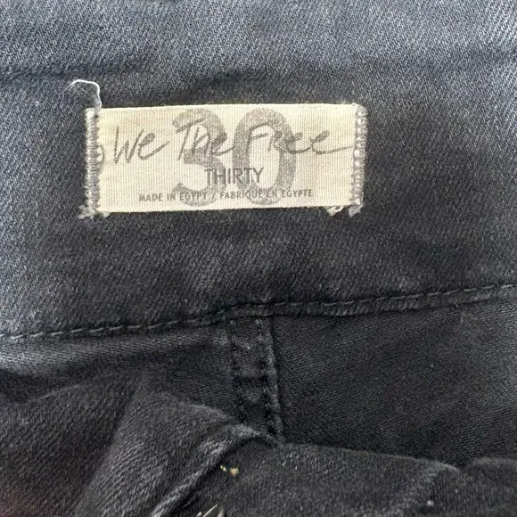 WE THE FREE Jayde Onyx Flare Jeans