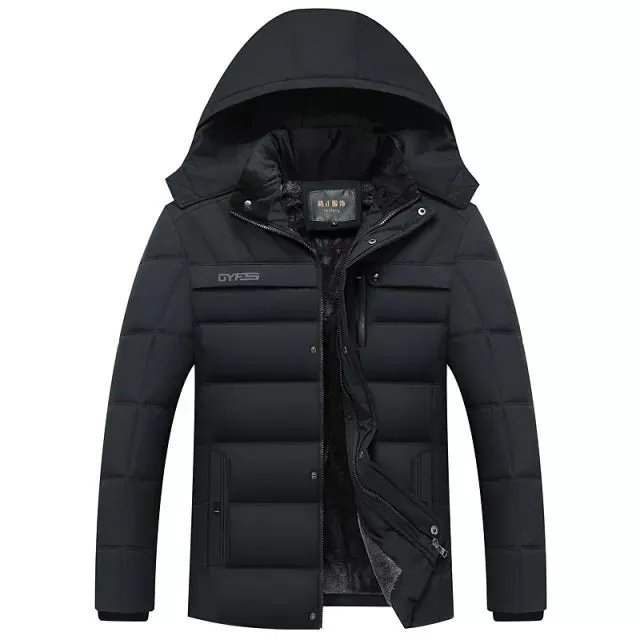 West Louis™ Fleece Padded Winter Coat