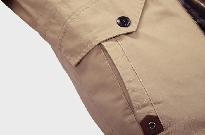 West Louis™ Warm Cotton-Padded Jacket