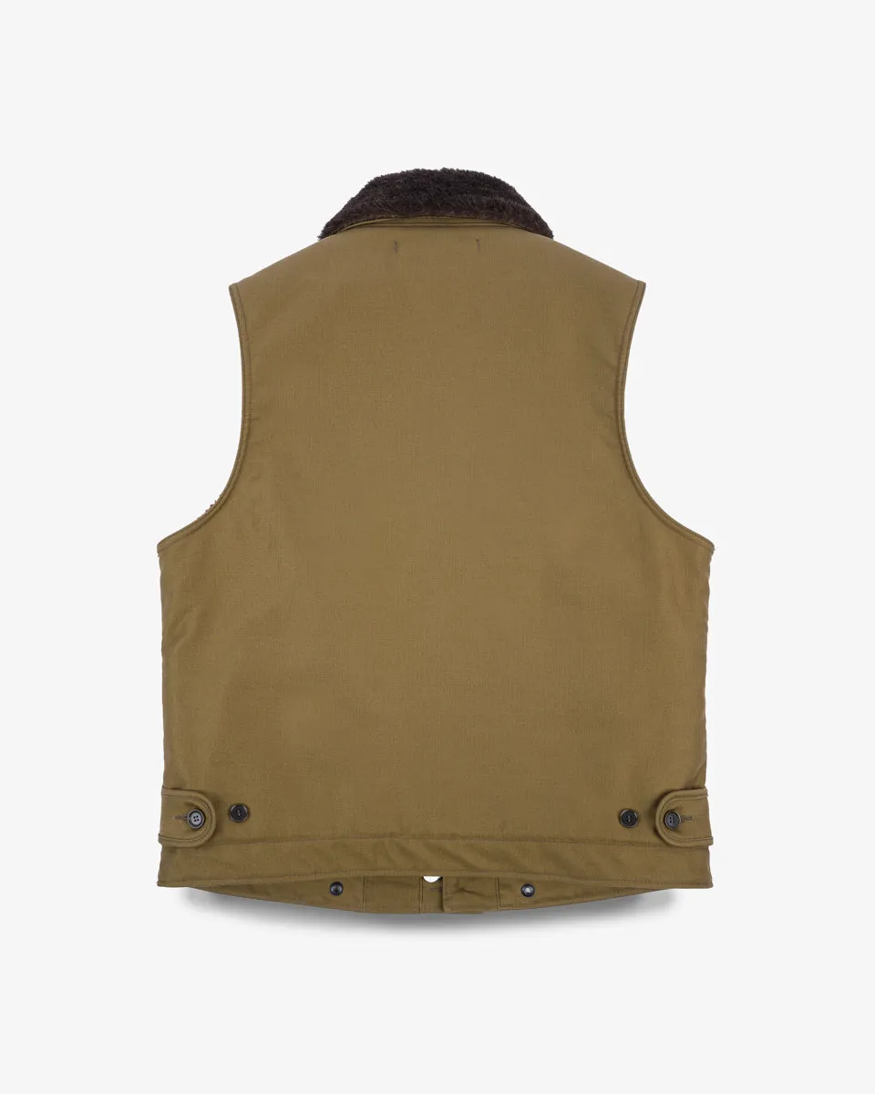 Whipcord N1 Deck Vest - Khaki