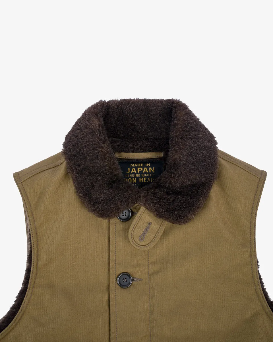Whipcord N1 Deck Vest - Khaki