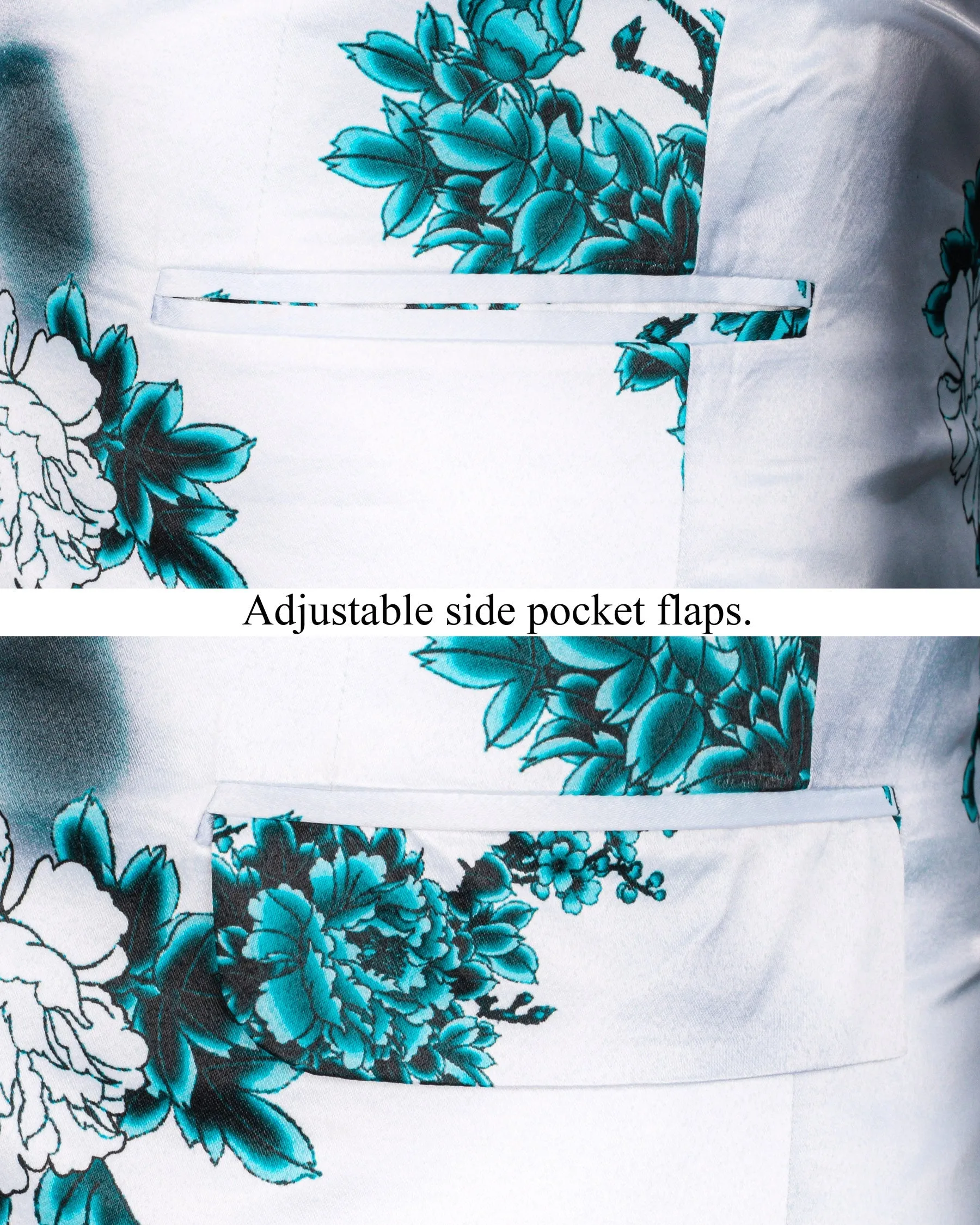 Whisper-Anakiwa Floral Printed Super Soft Designer Blazer