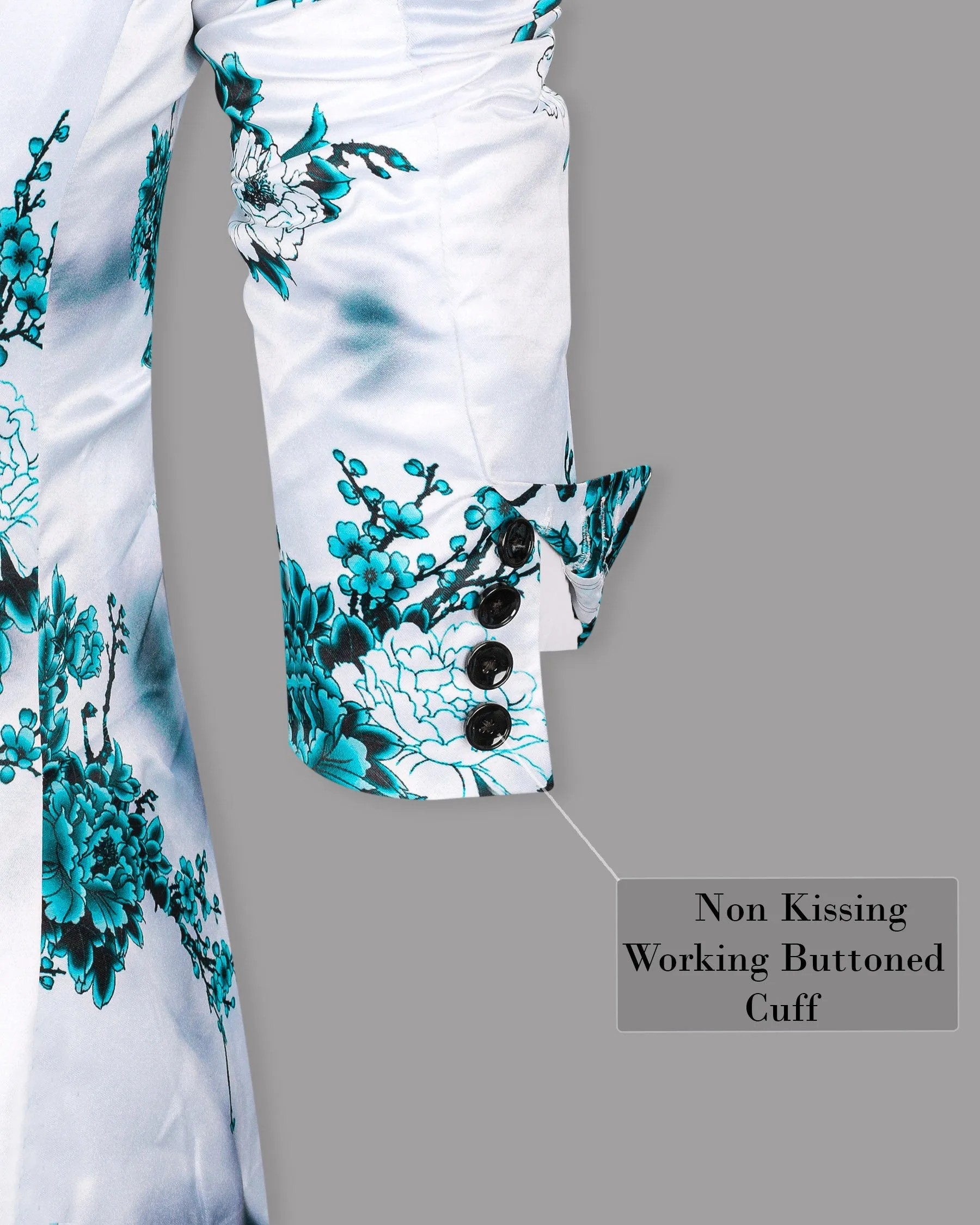Whisper-Anakiwa Floral Printed Super Soft Designer Blazer