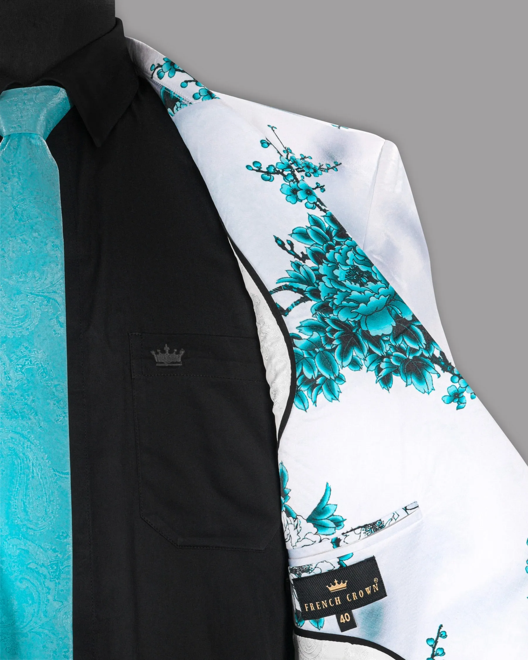 Whisper-Anakiwa Floral Printed Super Soft Designer Blazer