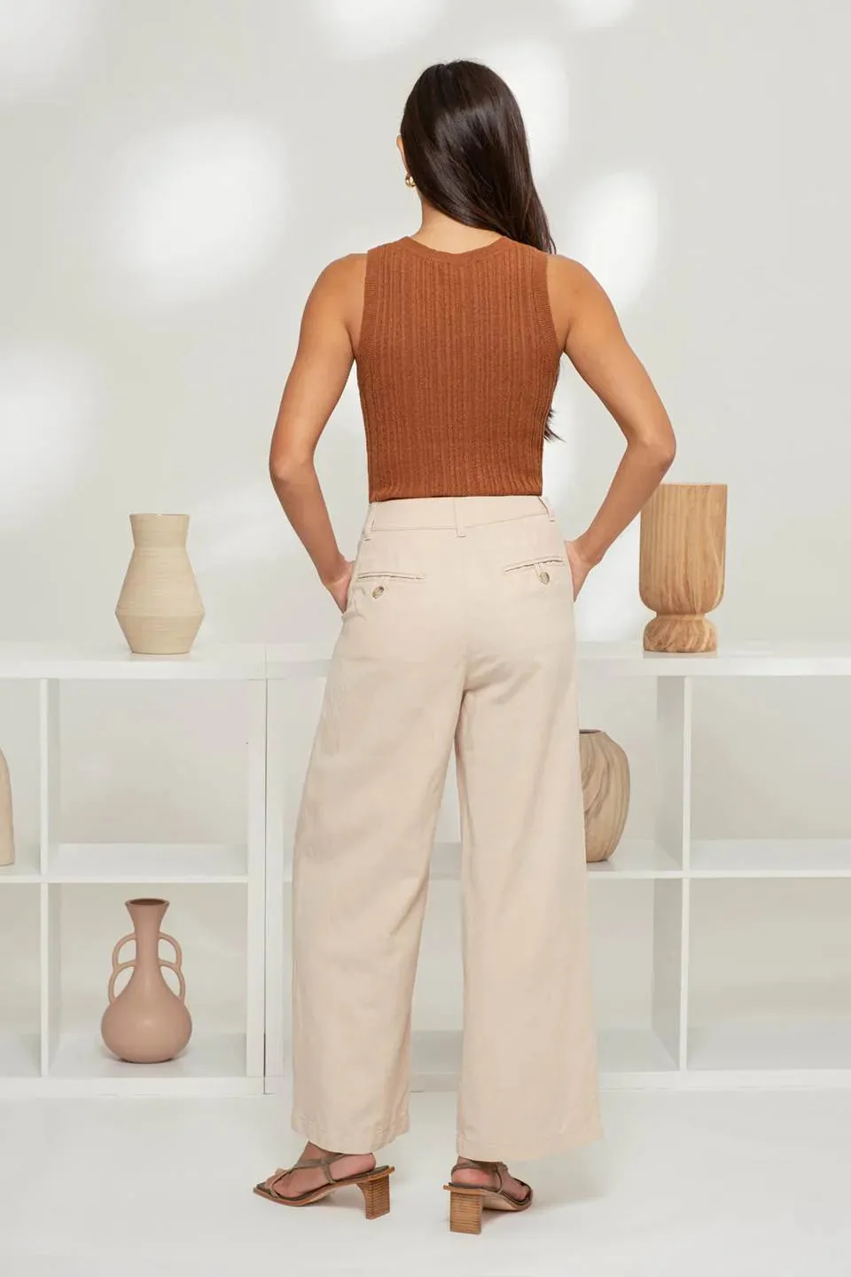 Whisper Knit Ribbed Tank