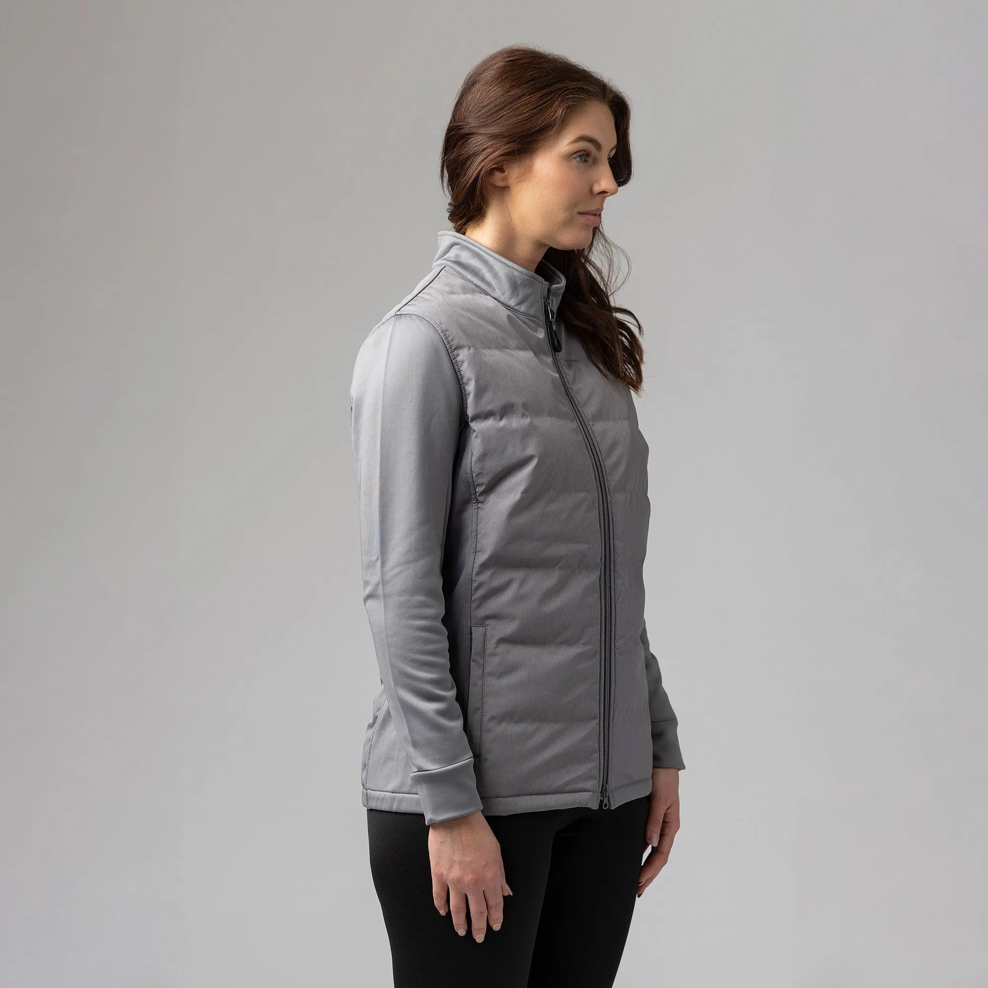 Winter Insulated Women's Hybrid Jacket | Fleece-Lined Waterproof Coat
