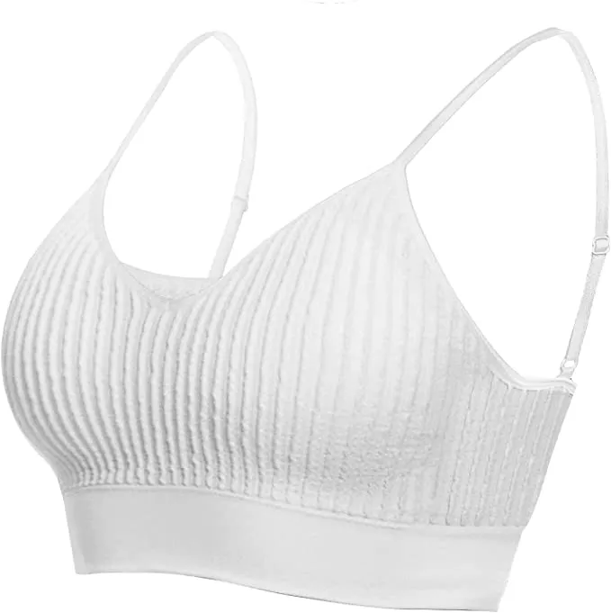 Women Padded Bralette Triangle Bra (S-L)