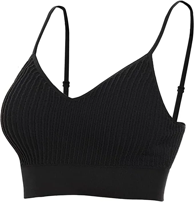 Women Padded Bralette Triangle Bra (S-L)