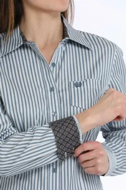 Women's Cinch Stripe Button-Down Western Shirt