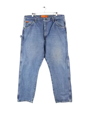 Wrangler FR 00s Rigged Workwear Carpenter Jeans Blau W42 L34