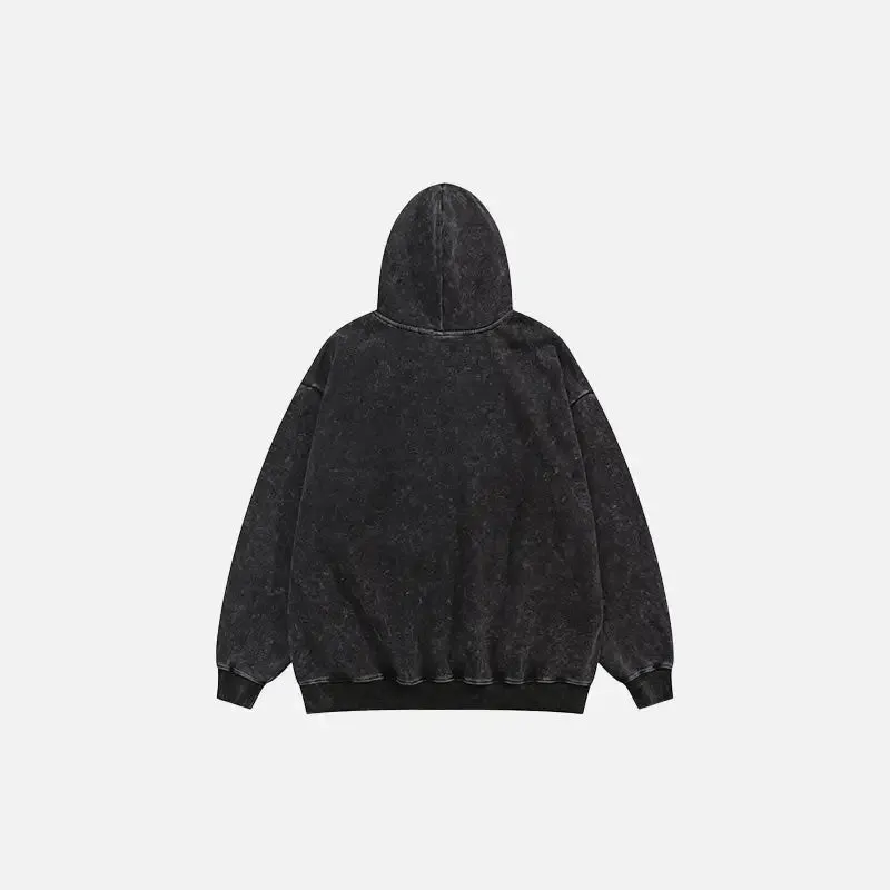 Y2K Letter Print Hoodie for Comfort and Style
