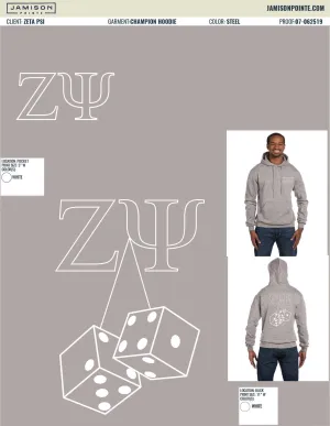 Zeta Psi Tufts University Hoodies